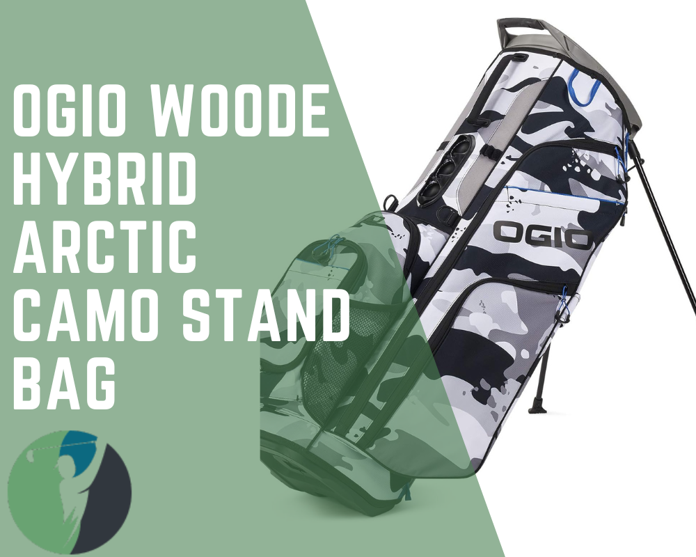 OGIO WOODIE Hybrid Arctic Camo Stand Golf Bag