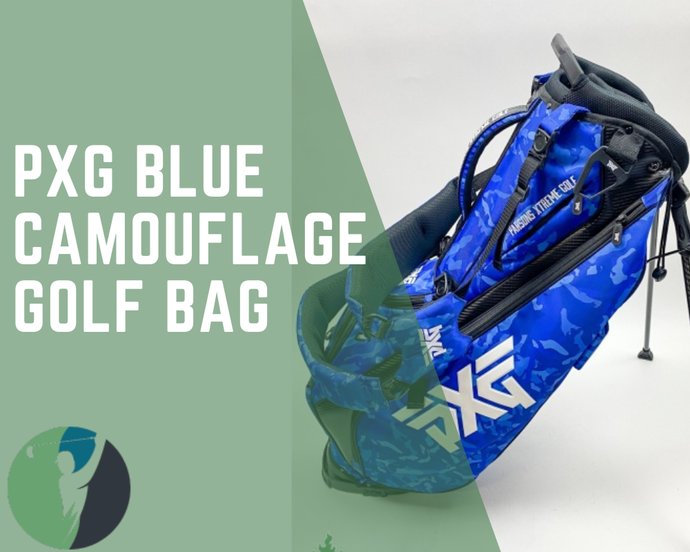 PXG Blue Camouflage Golf Bag